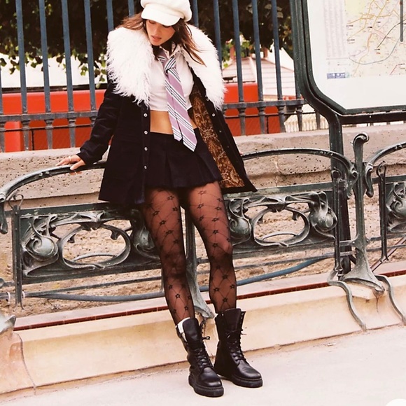 Free People Shoes - NWT $178 Free People Sante Fe Lace-up Boot 36 = USA 6 Black